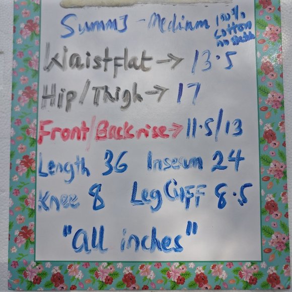 Flared jeans High waist Medium wash 100% soft cotton/sailor pocket/no stretch 27 - Picture 7 of 7